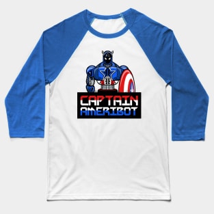 Captain Ameribot Baseball T-Shirt